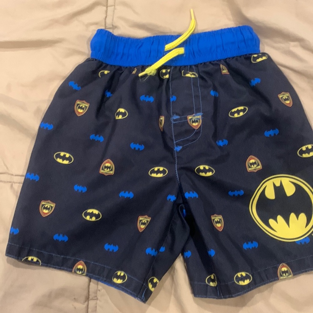 Toddler batman swimming trunks